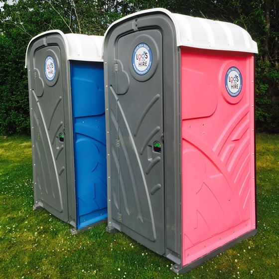 Portable toilets for events